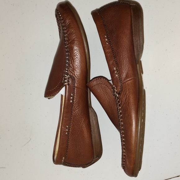 Frye Men's Lewis Leather Venetians brown loafer size 8 - Picture 3 of 12